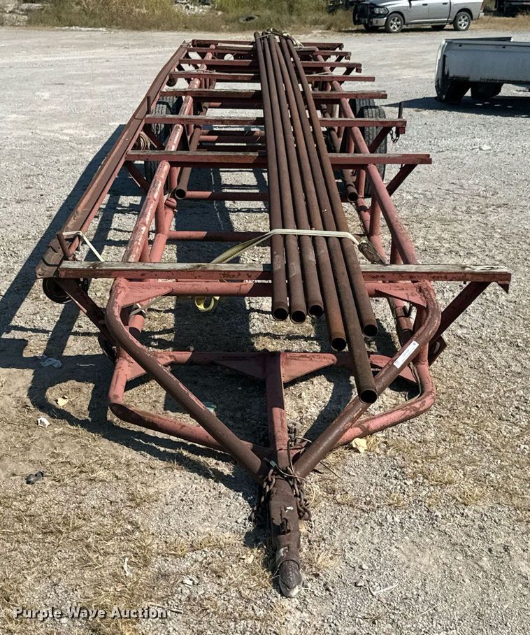 image for item JE9359 Shop built pipe trailer