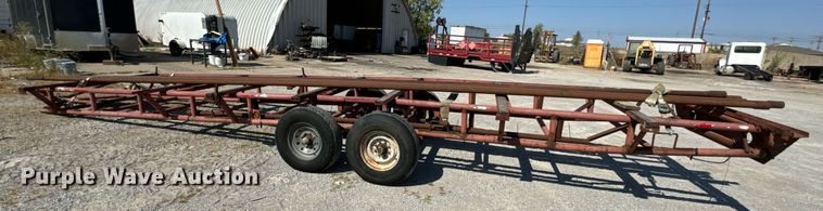 image for item JE9359 Shop built pipe trailer