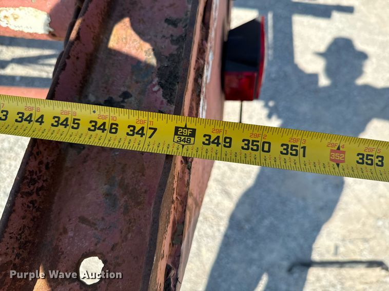 image for item JE9359 Shop built pipe trailer