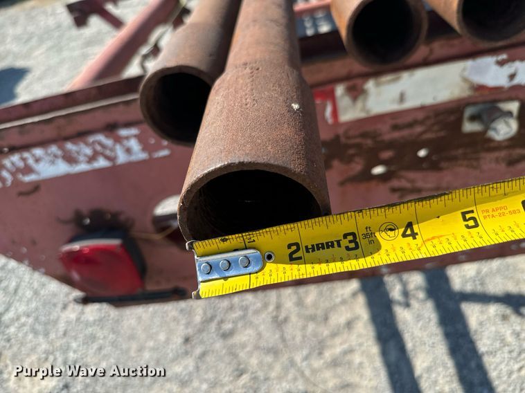 image for item JE9359 Shop built pipe trailer