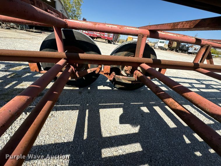 image for item JE9359 Shop built pipe trailer