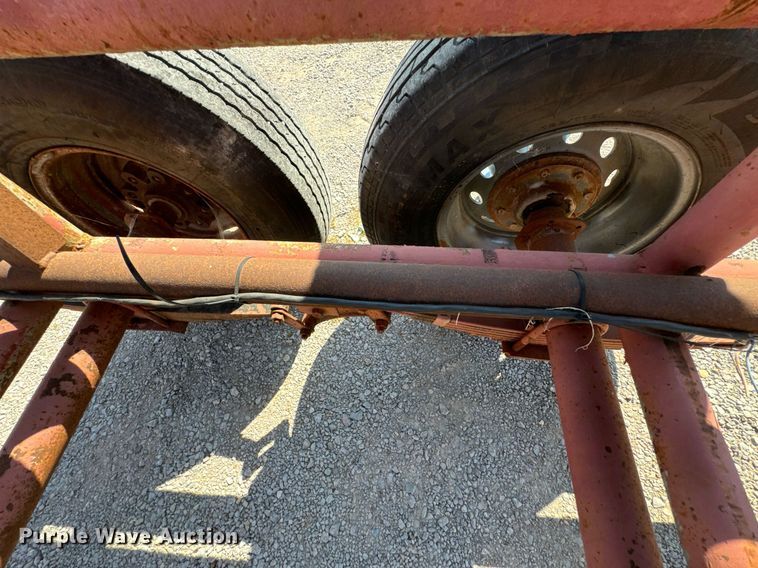 image for item JE9359 Shop built pipe trailer