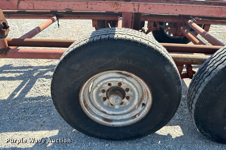 image for item JE9359 Shop built pipe trailer