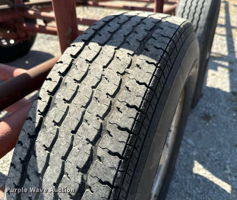 image for item JE9359 Shop built pipe trailer