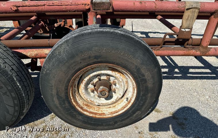 image for item JE9359 Shop built pipe trailer