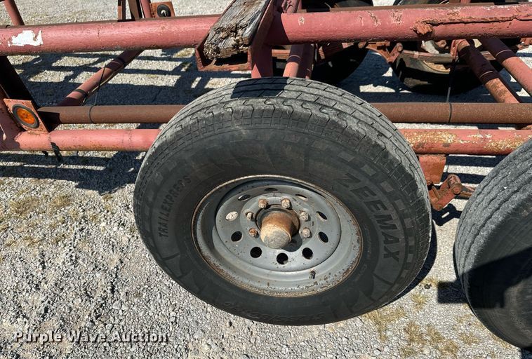 image for item JE9359 Shop built pipe trailer