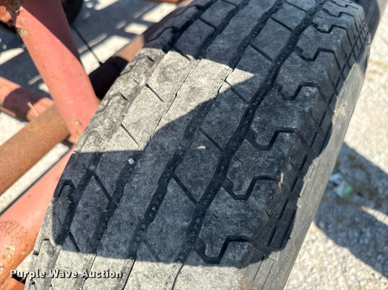 image for item JE9359 Shop built pipe trailer