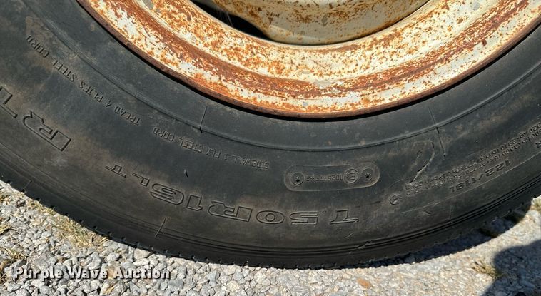 image for item JE9359 Shop built pipe trailer