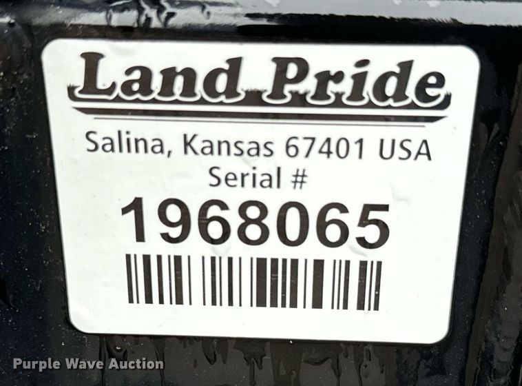 image for item MS9928 Land Pride SGC0660 skid steer grapple bucket