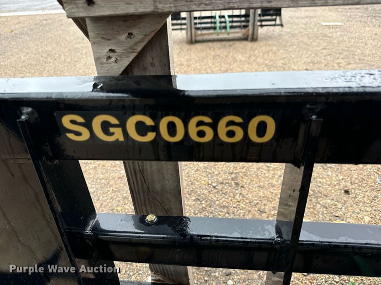 image for item MS9929 Land Pride SGC0660 skid steer grapple bucket