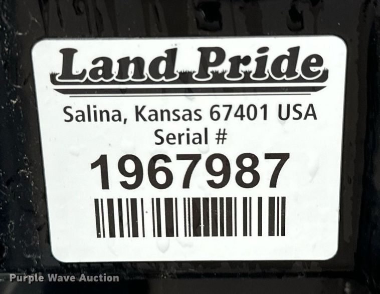 image for item MS9929 Land Pride SGC0660 skid steer grapple bucket