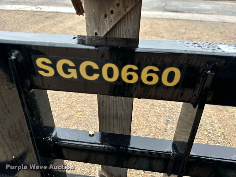 image for item MS9930 Land Pride SGC0660 skid steer grapple bucket