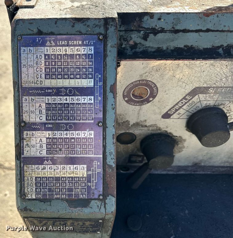 image for item NQ9032 Victor 1640 metal lathe