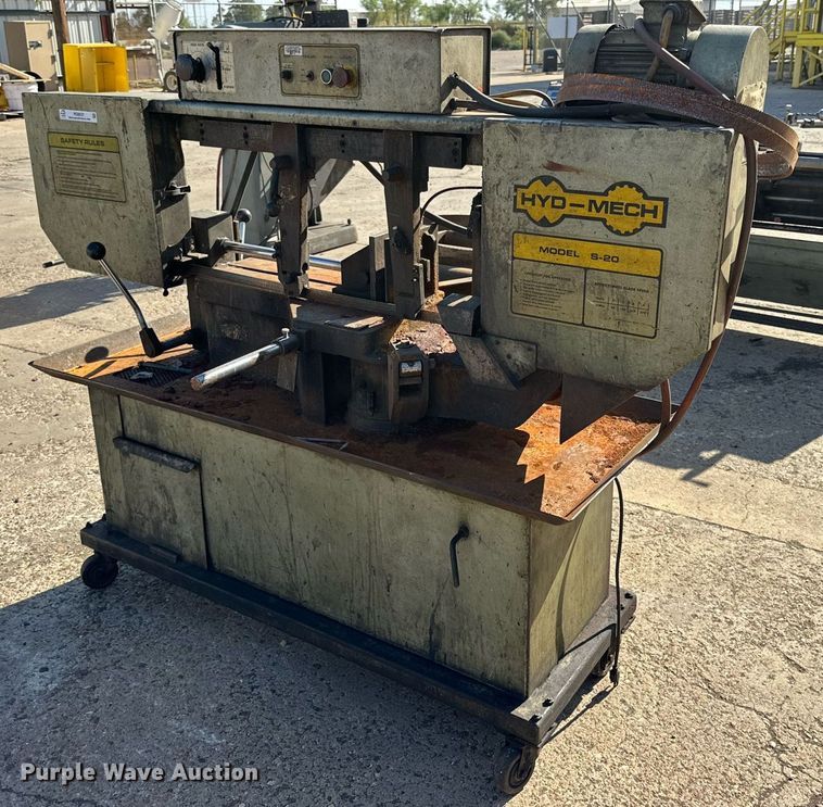image for item NQ9037 Hyd-Mech S-20 band saw