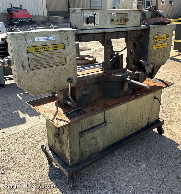 image for item NQ9037 Hyd-Mech S-20 band saw