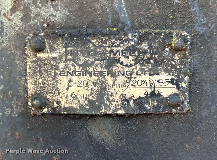 image for item NQ9037 Hyd-Mech S-20 band saw