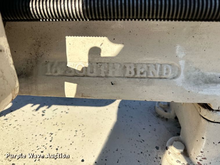 image for item NQ9038 South Bend metal lathe