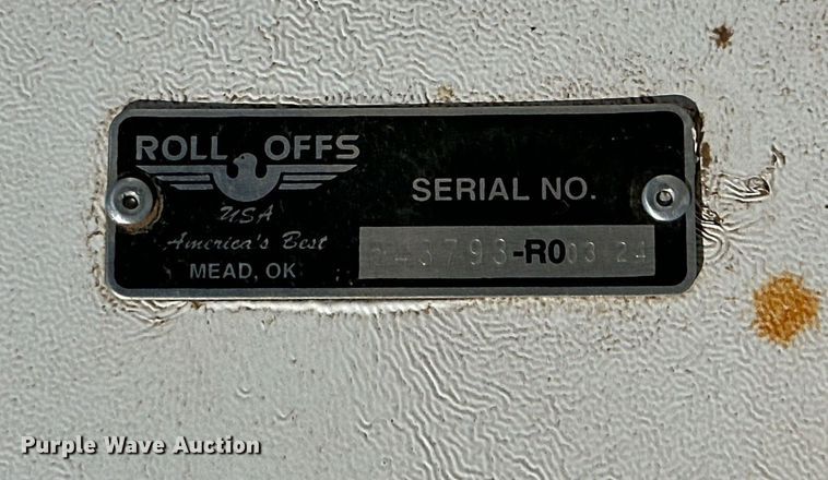 image for item NQ9046 Roll-off dumpster