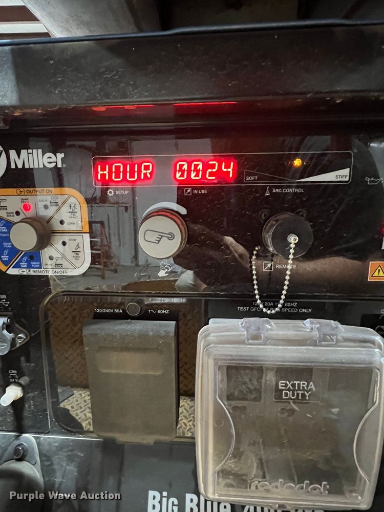 image for item NQ9047 Miller Big Blue 400 Pro welder/generator