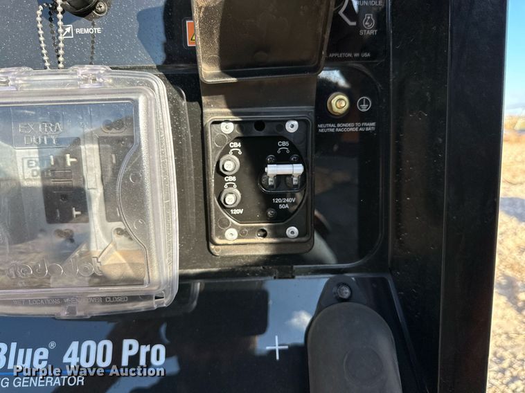 image for item NQ9047 Miller Big Blue 400 Pro welder/generator
