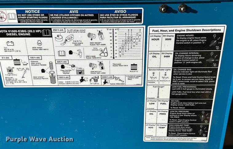 image for item NQ9047 Miller Big Blue 400 Pro welder/generator