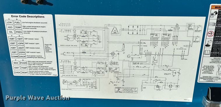 image for item NQ9047 Miller Big Blue 400 Pro welder/generator