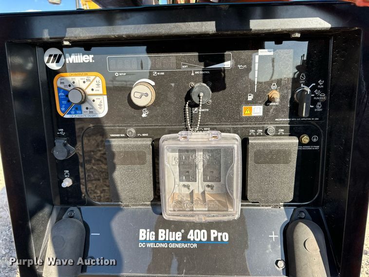 image for item NQ9047 Miller Big Blue 400 Pro welder/generator