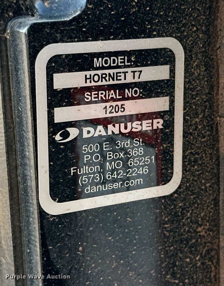 image for item NQ9051 Danuser Hornet T7 post driver