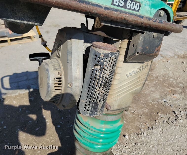 image for item OH9302 Wacker Neuson  BS 600 plate compactor