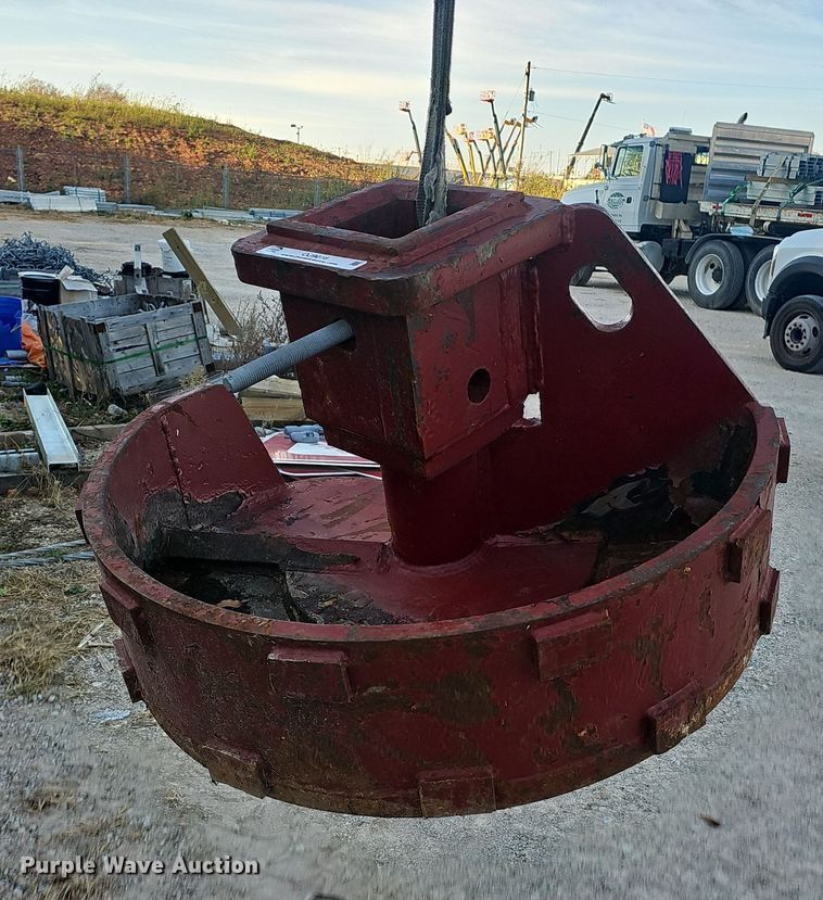 image for item OJ9018 Jeffery Machine Inc boulder extractor