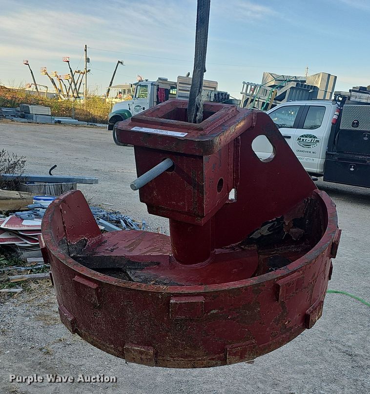 image for item OJ9018 Jeffery Machine Inc boulder extractor