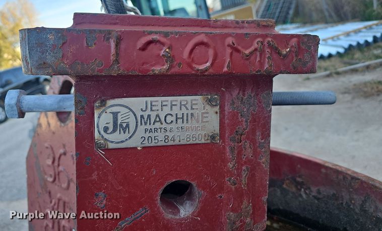 image for item OJ9018 Jeffery Machine Inc boulder extractor