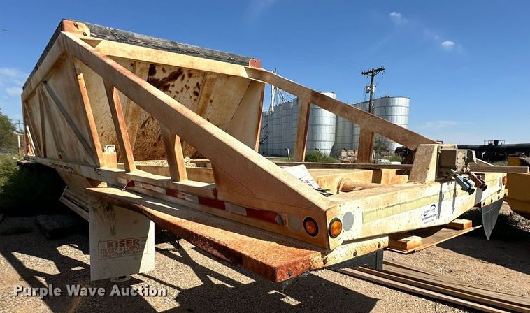 image for item DD3370 1997 Wes-Tex bottom dump trailer