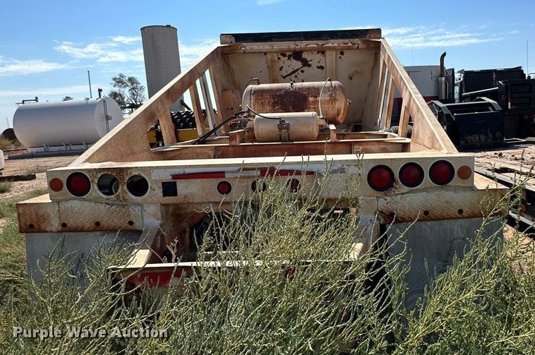 image for item DD3370 1997 Wes-Tex bottom dump trailer