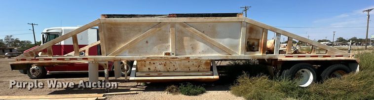 image for item DD3370 1997 Wes-Tex bottom dump trailer