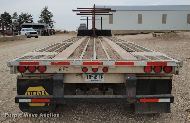 image for item DN3619 2000 Reinke Manufacturing Company drop deck trailer