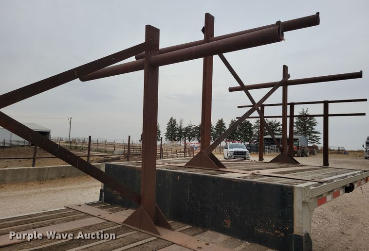 image for item DN3619 2000 Reinke Manufacturing Company drop deck trailer