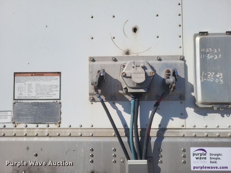 image for item DQ3729 2015 Great Dane  dry van trailer