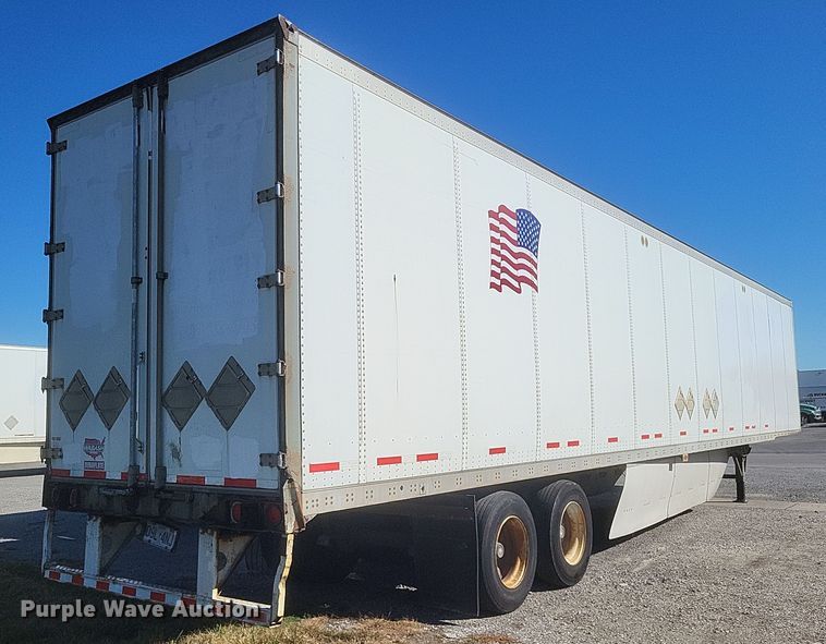 image for item DQ3730 2011 Wabash  dry van trailer