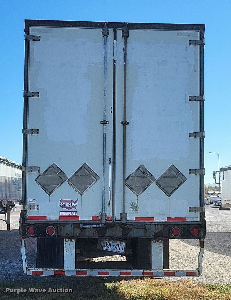 image for item DQ3730 2011 Wabash  dry van trailer