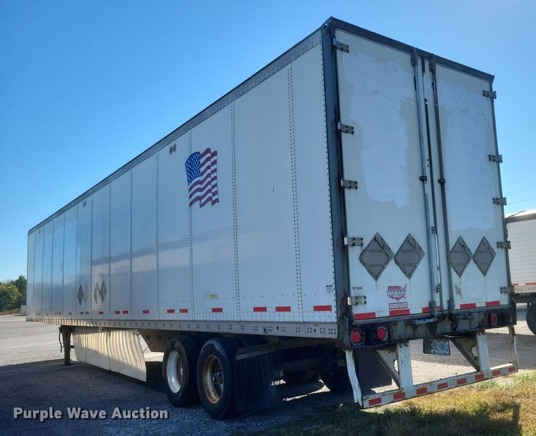 image for item DQ3730 2011 Wabash  dry van trailer