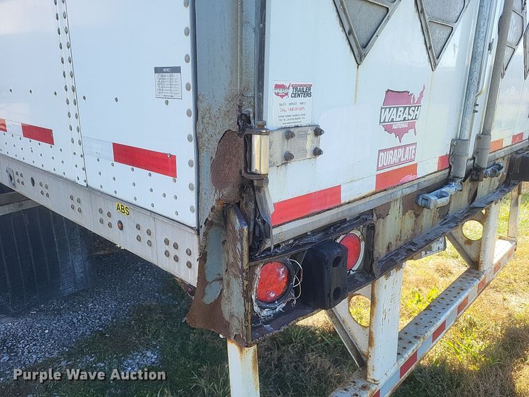 image for item DQ3730 2011 Wabash  dry van trailer