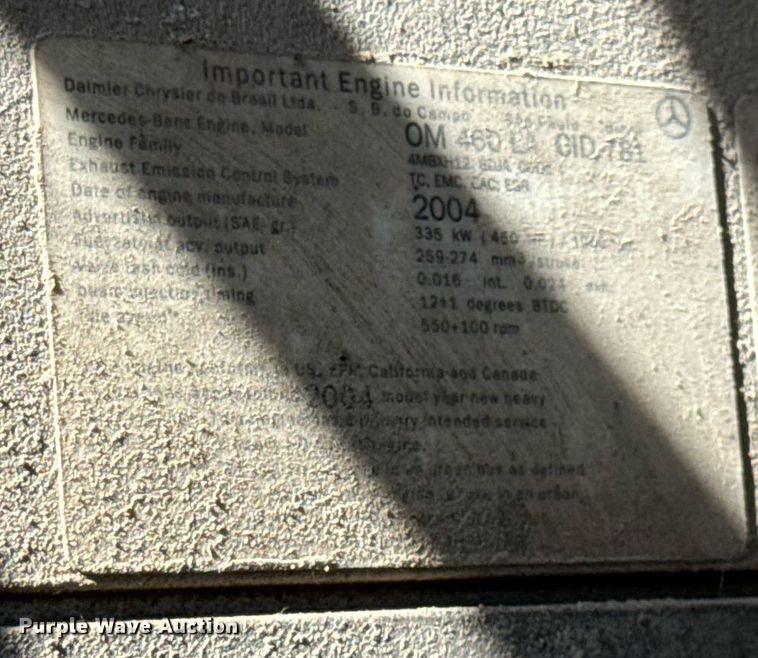 image for item DT2050 2005 Sterling  box truck