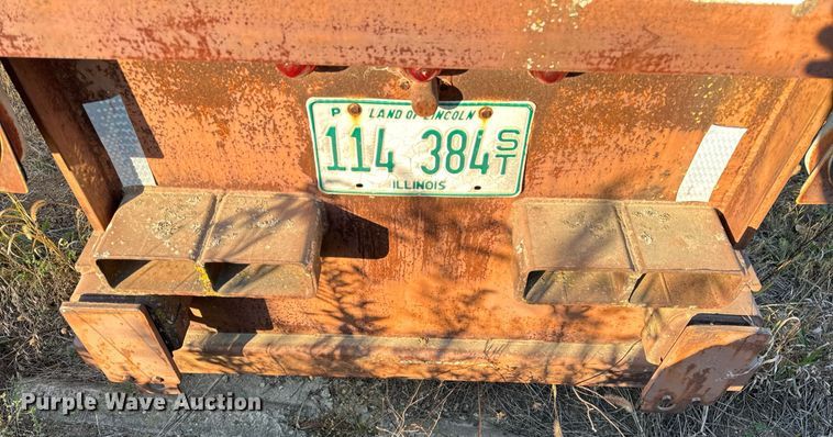 image for item DT2095 1983 Great Dane  GPS-42 flatbed trailer