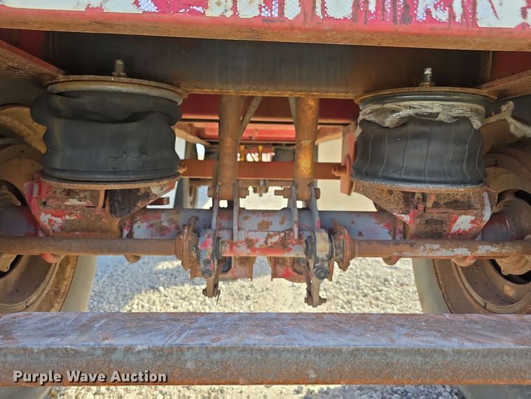 image for item DW3861 1989 Fontaine Trailer Company FTW-4-8048WSA flatbed trailer