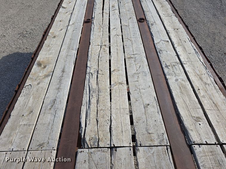 image for item DW3861 1989 Fontaine Trailer Company FTW-4-8048WSA flatbed trailer