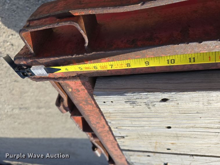 image for item DW3861 1989 Fontaine Trailer Company FTW-4-8048WSA flatbed trailer