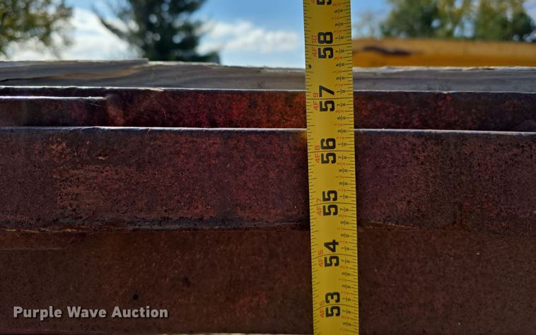 image for item DW3861 1989 Fontaine Trailer Company FTW-4-8048WSA flatbed trailer