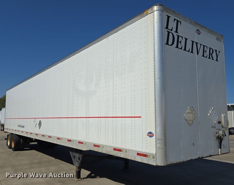 image for item EE8665 2008 Utility Trailer  dry van trailer