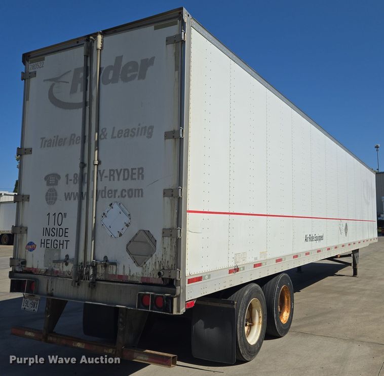 image for item EE8665 2008 Utility Trailer  dry van trailer